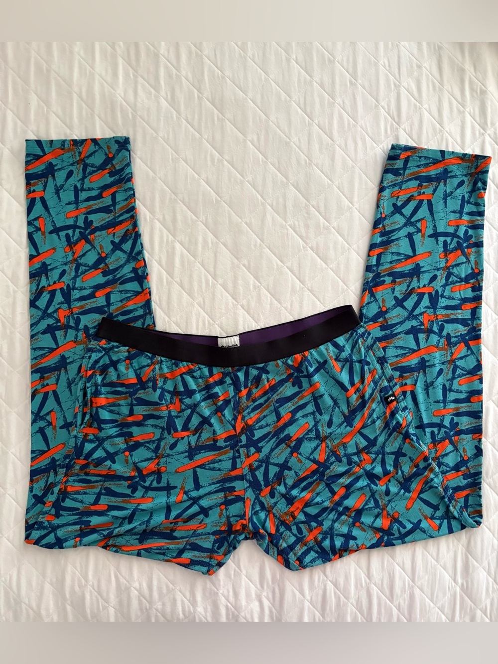 MeUndies NWOT Women’s Purple Waistband Pajama Pants